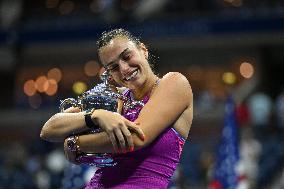 US Open - Arena Sabalenka Wins First Title