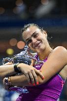 US Open - Arena Sabalenka Wins First Title