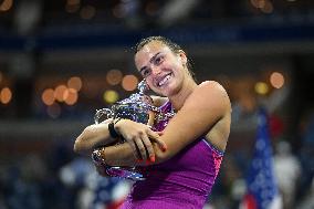 US Open - Arena Sabalenka Wins First Title