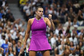 US Open - Arena Sabalenka Wins First Title