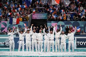 Paris 2024 Paralympics - France Win Cecifoot Final