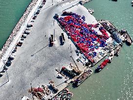 Coastal Aquaculture Area in Lianyungang