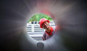 Pipe Production in Suqian