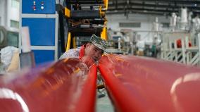 Pipe Production in Suqian