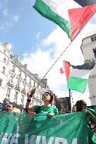 Rally Against The President's Forceful Blow - Paris