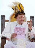 Pope Francis Meets With Faithful Of Vanimo - Papua New Guinea