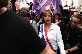 Rally Against The President's Forceful Blow - Paris