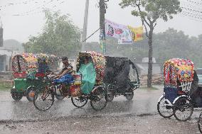 Downpour Hits Dhaka - Bangladesh