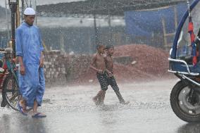 Downpour Hits Dhaka - Bangladesh