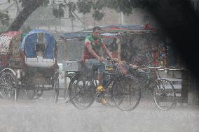 Downpour Hits Dhaka - Bangladesh