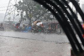 Downpour Hits Dhaka - Bangladesh