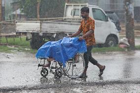 Downpour Hits Dhaka - Bangladesh