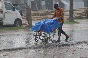 Downpour Hits Dhaka - Bangladesh