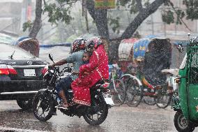 Downpour Hits Dhaka - Bangladesh