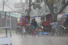 Downpour Hits Dhaka - Bangladesh