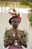 Pope Francis Leads A Mass in Port Moresby - Papua New Guinea