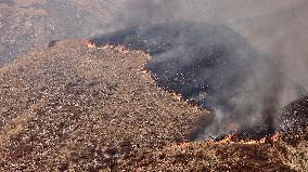 Line Fire Rages In San Bernardino County - California