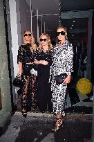 NYFW - Paris, Nicky And Kathy Hilton At Alice And Olivia