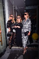 NYFW - Paris, Nicky And Kathy Hilton At Alice And Olivia