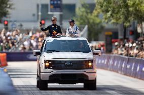 Red Bull Brings Formula 1 To Houston For Texas Themed Showrun