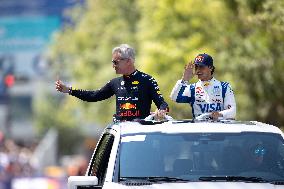 Red Bull Brings Formula 1 To Houston For Texas Themed Showrun