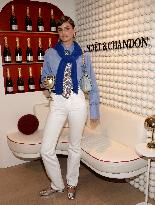 US Open - Celebs At Moet & Chandon Clubhouse