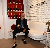 US Open - Celebs At Moet & Chandon Clubhouse