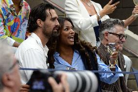 US Open - Celebs At Moet & Chandon Clubhouse