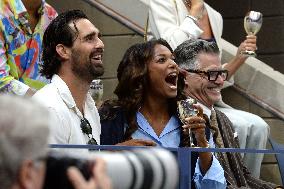 US Open - Celebs At Moet & Chandon Clubhouse