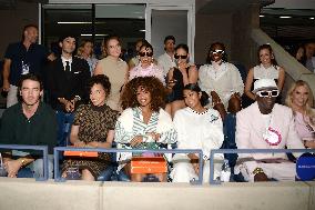 US Open - Celebs At Cadillac Suite