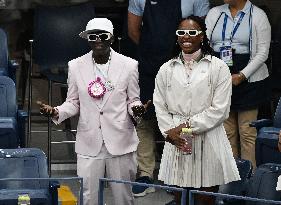 US Open - Celebs In The Stands