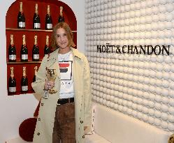 US Open - Celebs At Moet & Chandon Clubhouse