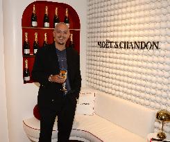 US Open - Celebs At Moet & Chandon Clubhouse