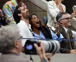 US Open - Celebs At Moet & Chandon Clubhouse