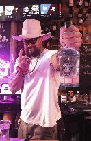 Jason Momoa Promotes His Vodka Brand - USA