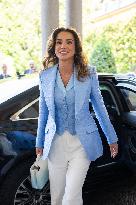 Queen Rania At Cernobbio Forum - Cernobbio