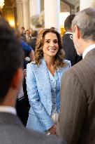 Queen Rania At Cernobbio Forum - Cernobbio