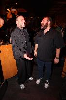 Andre Agassi And Celebs At Prince X DraftKings Dinner - NYC