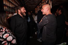 Andre Agassi And Celebs At Prince X DraftKings Dinner - NYC