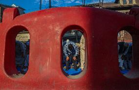 Muslims Offer Prayers At The Shrine Of Sufi Saint Naqshband Sahib In Srinagar