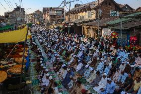 Muslims Offer Prayers At The Shrine Of Sufi Saint Naqshband Sahib In Srinagar