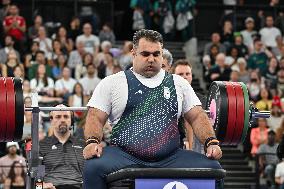 Paris 2024 Paralympics - Weightlifting - Ahmad Aminzadeh Wins Gold