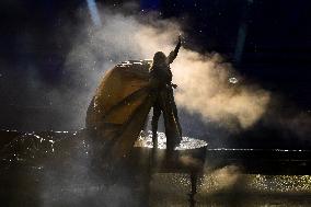 Paris 2024 Paralympics - Santa Performs At Closing Ceremony