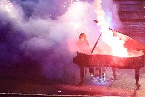 Paris 2024 Paralympics - Santa Performs At Closing Ceremony