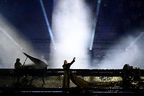 Paris 2024 Paralympics - Santa Performs At Closing Ceremony