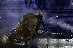 Paris 2024 Paralympics - Santa Performs At Closing Ceremony