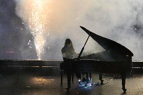 Paris 2024 Paralympics - Santa Performs At Closing Ceremony