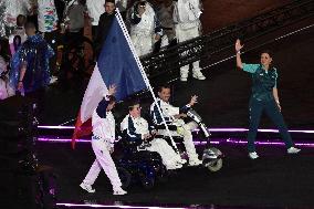 Paris 2024 Paralympics - French Flag Bearers At Closing Ceremony