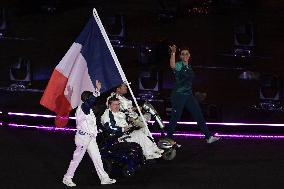 Paris 2024 Paralympics - French Flag Bearers At Closing Ceremony