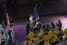 Paris 2024 Paralympics - French Flag Bearers At Closing Ceremony